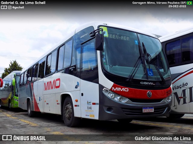 Viação Mimo 21211 na cidade de Várzea Paulista, São Paulo, Brasil, por Gabriel Giacomin de Lima. ID da foto: 10717663.