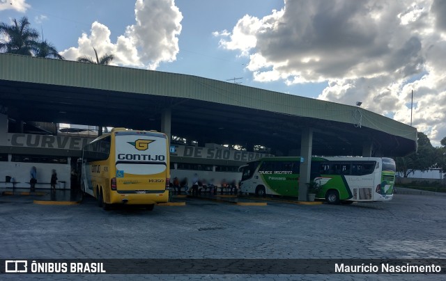 Empresa Gontijo de Transportes 14350 na cidade de Curvelo, Minas Gerais, Brasil, por Maurício Nascimento. ID da foto: 10717848.