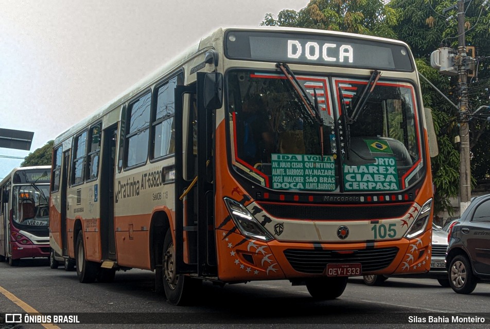 Empresa de Transportes Nova Marambaia AT-63820 na cidade de Belém, Pará, Brasil, por Silas Bahia Monteiro. Número da foto: #10714841.