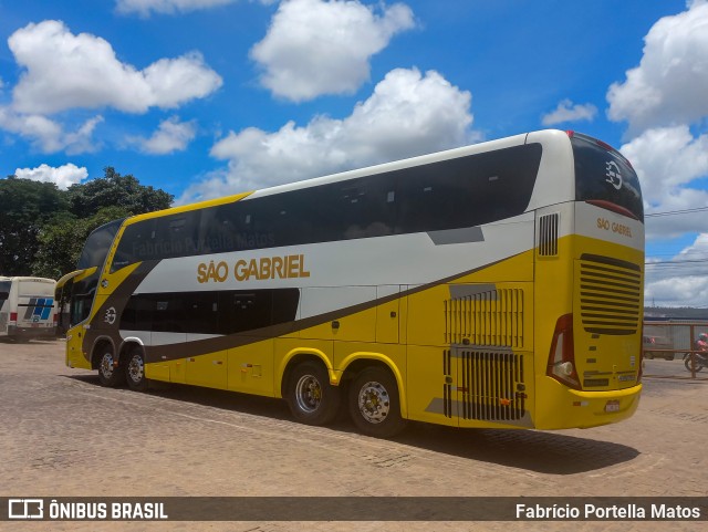 Viação São Gabriel 3100 na cidade de Vitória da Conquista, Bahia, Brasil, por Fabrício Portella Matos. ID da foto: 10717672.