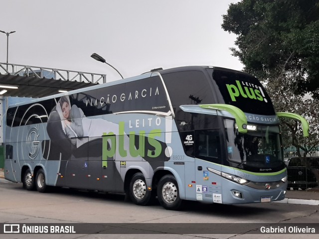Viação Garcia 88037 na cidade de São Paulo, São Paulo, Brasil, por Gabriel Oliveira. Número da foto: #10716617.