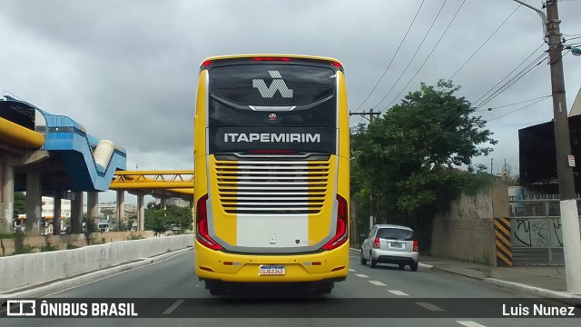 Viação Nova Itapemirim 50146 na cidade de São Paulo, São Paulo, Brasil, por Luis Nunez. Número da foto: #10716620.