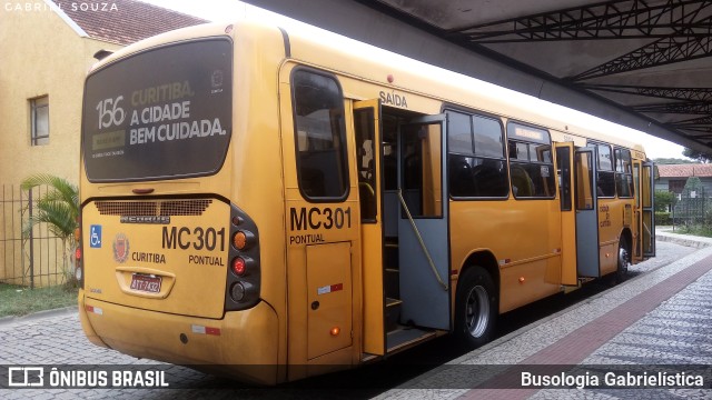 Auto Viação Mercês MC301 na cidade de Curitiba, Paraná, Brasil, por Busologia Gabrielística. Número da foto: #10715622.