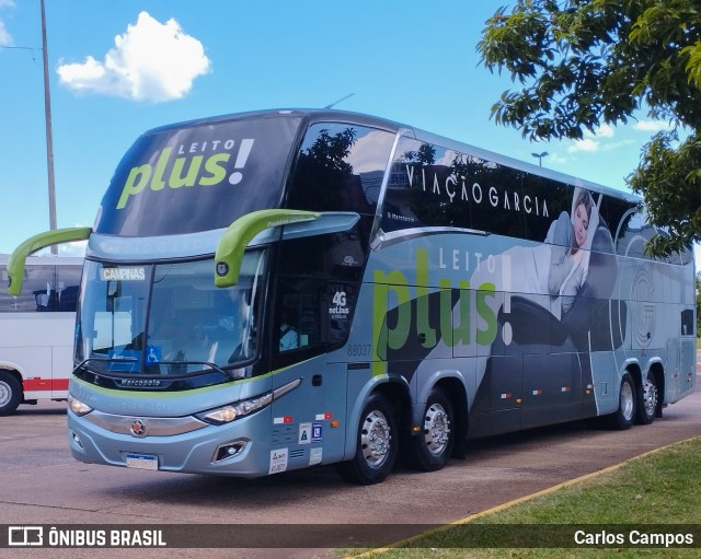 Viação Garcia 88037 na cidade de Cascavel, Paraná, Brasil, por Carlos Campos. ID da foto: 10715362.