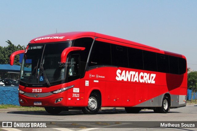 Viação Santa Cruz 31523 na cidade de São Paulo, São Paulo, Brasil, por Matheus Souza. Número da foto: #10718192.