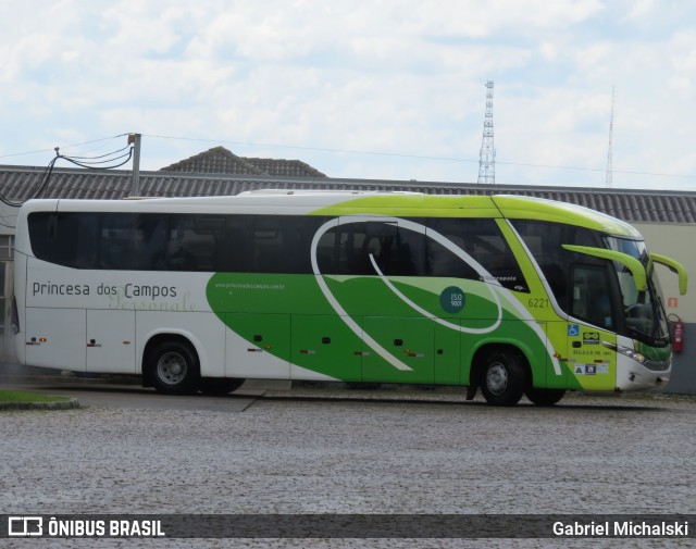 Expresso Princesa dos Campos 6221 na cidade de Ponta Grossa, Paraná, Brasil, por Gabriel Michalski. ID da foto: 10716689.