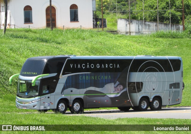 Viação Garcia 86005 na cidade de Aparecida, São Paulo, Brasil, por Leonardo Daniel. ID da foto: 10716542.