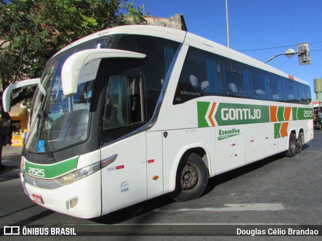 Empresa Gontijo de Transportes 21525 na cidade de Belo Horizonte, Minas Gerais, Brasil, por Douglas Célio Brandao. ID da foto: 10717581.