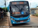 Taguatur - Taguatinga Transporte e Turismo 04316 na cidade de Novo Gama, Goiás, Brasil, por Jorge Oliveira. Número da foto: #:id.