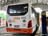 Viação Piracicabana Praia Grande 2205 na cidade de Praia Grande, São Paulo, Brasil, por Guilherme Justo. Número da foto: #:id.