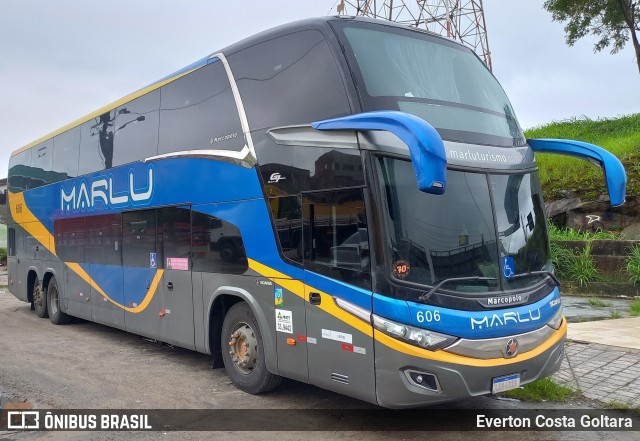 Marlu Turismo 606 na cidade de Vitória, Espírito Santo, Brasil, por Everton Costa Goltara. Número da foto: #10625163.