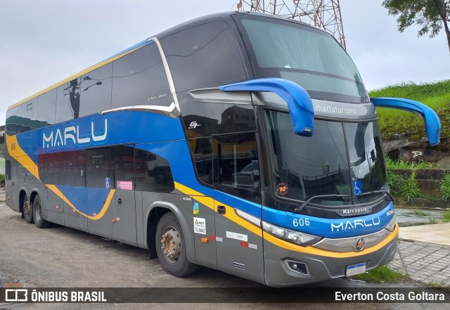 Marlu Turismo 606 na cidade de Vitória, Espírito Santo, Brasil, por Everton Costa Goltara. ID da foto: 10625163.