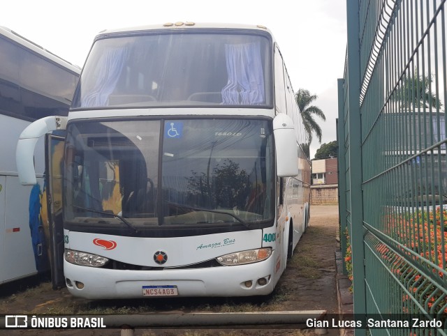 Eucatur - Empresa União Cascavel de Transportes e Turismo 4003 na cidade de Ji-Paraná, Rondônia, Brasil, por Gian Lucas  Santana Zardo. ID da foto: 10625297.