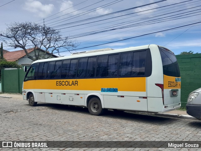 Escolares RJ-340.001 na cidade de Saquarema, Rio de Janeiro, Brasil, por Miguel Souza. ID da foto: 10624763.