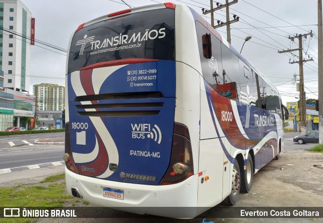 Transirmãos Turismo 18000 na cidade de Vitória, Espírito Santo, Brasil, por Everton Costa Goltara. Número da foto: #10625153.