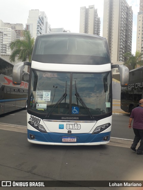 Expresso União 20001 na cidade de Barueri, São Paulo, Brasil, por Lohan Mariano. Número da foto: #10627809.