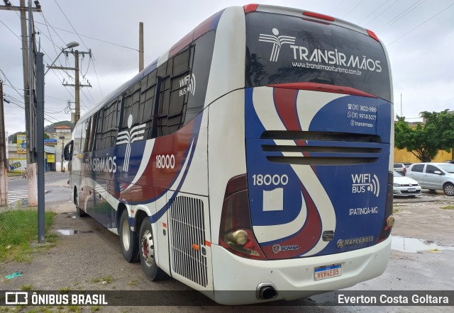 Transirmãos Turismo 18000 na cidade de Vitória, Espírito Santo, Brasil, por Everton Costa Goltara. ID da foto: 10625154.