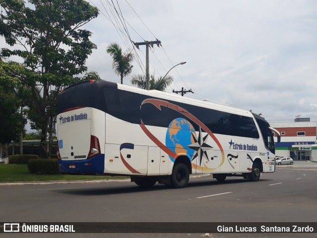 Viação Estrela de Rondônia 9963 na cidade de Ji-Paraná, Rondônia, Brasil, por Gian Lucas  Santana Zardo. Número da foto: #10628270.