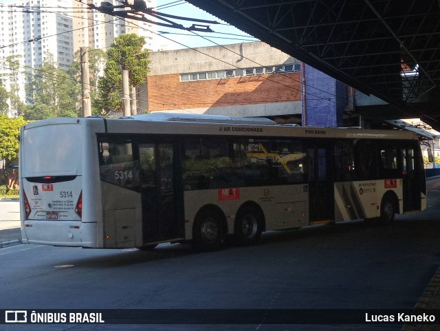 Next Mobilidade - ABC Sistema de Transporte 5314 na cidade de São Bernardo do Campo, São Paulo, Brasil, por Lucas Kaneko. ID da foto: 10628326.