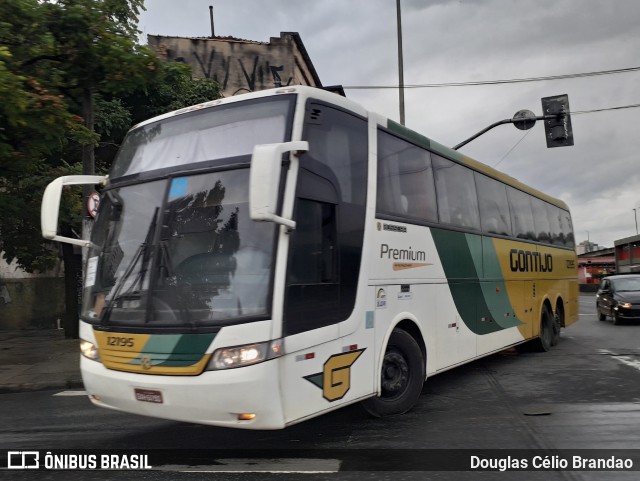 Empresa Gontijo de Transportes 12195 na cidade de Belo Horizonte, Minas Gerais, Brasil, por Douglas Célio Brandao. ID da foto: 10627277.