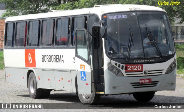 Borborema Imperial Transportes 2120 na cidade de Caruaru, Pernambuco, Brasil, por Carlos Júnior. ID da foto: 10627801.