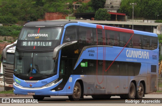 UTIL - União Transporte Interestadual de Luxo 13205 na cidade de Conselheiro Lafaiete, Minas Gerais, Brasil, por Rodrigo  Aparecido. Número da foto: #10625900.