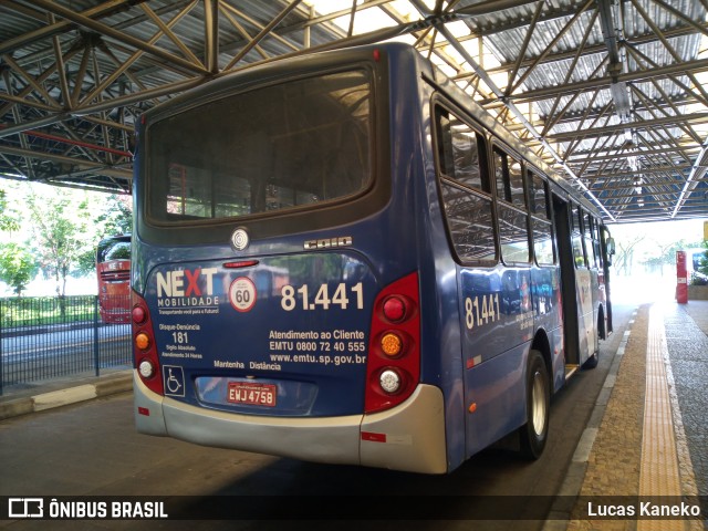 Next Mobilidade - ABC Sistema de Transporte 81.441 na cidade de Santo André, São Paulo, Brasil, por Lucas Kaneko. ID da foto: 10628329.