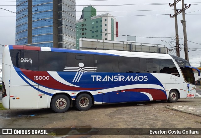 Transirmãos Turismo 18000 na cidade de Vitória, Espírito Santo, Brasil, por Everton Costa Goltara. ID da foto: 10625151.