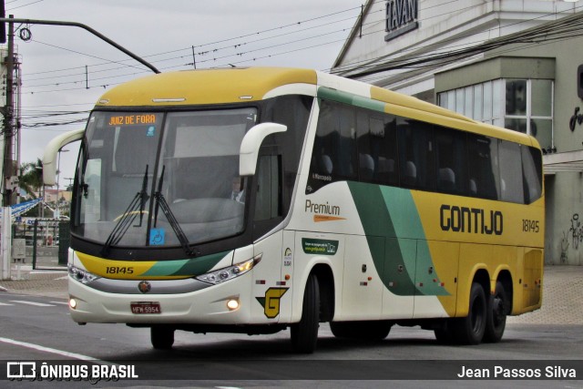 Empresa Gontijo de Transportes 18145 na cidade de Juiz de Fora, Minas Gerais, Brasil, por Jean Passos Silva. ID da foto: 10626740.