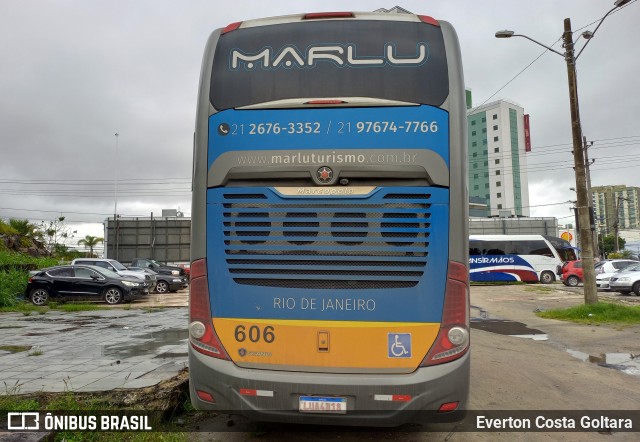 Marlu Turismo 606 na cidade de Vitória, Espírito Santo, Brasil, por Everton Costa Goltara. Número da foto: #10625168.