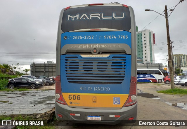 Marlu Turismo 606 na cidade de Vitória, Espírito Santo, Brasil, por Everton Costa Goltara. ID da foto: 10625168.