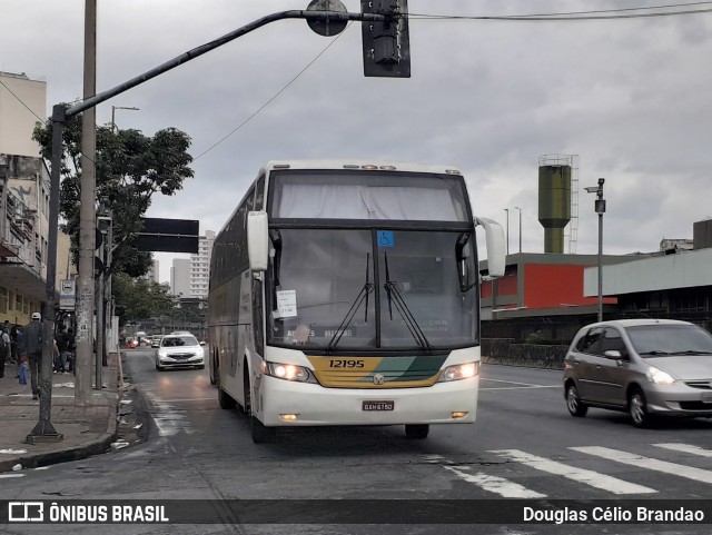 Empresa Gontijo de Transportes 12195 na cidade de Belo Horizonte, Minas Gerais, Brasil, por Douglas Célio Brandao. ID da foto: 10627274.