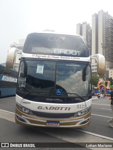 Auto Viação Gadotti 5123 na cidade de Barueri, São Paulo, Brasil, por Lohan Mariano. Número da foto: #10625010.