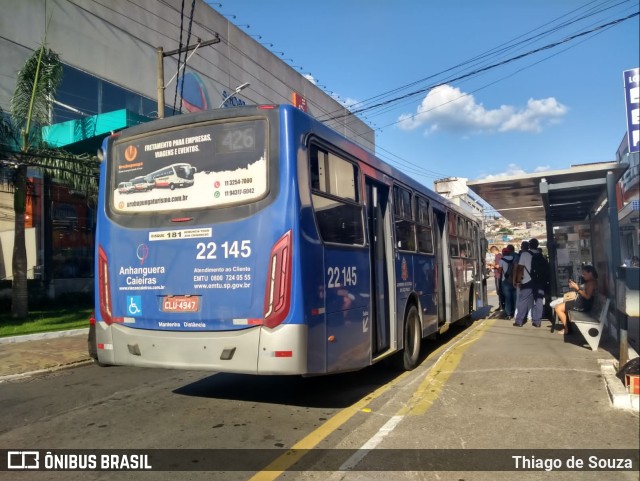 Viação Cidade de Caieiras 22.145 na cidade de Franco da Rocha, São Paulo, Brasil, por Thiago de Souza. Número da foto: #10719843.