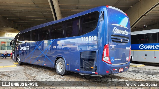 Viação Cometa 719613 na cidade de São Carlos, São Paulo, Brasil, por Andre Luiz Spana. ID da foto: 10719070.