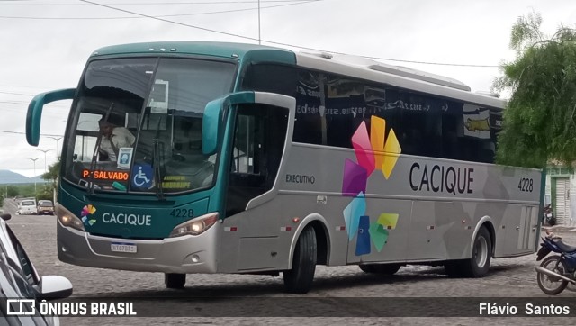 Cacique Transportes 4228 na cidade de Itatim, Bahia, Brasil, por Flávio  Santos. Número da foto: #10719155.