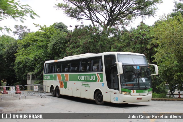 Empresa Gontijo de Transportes 21100 na cidade de São Paulo, São Paulo, Brasil, por Julio Cesar Euzebio Alves. Número da foto: #10721971.