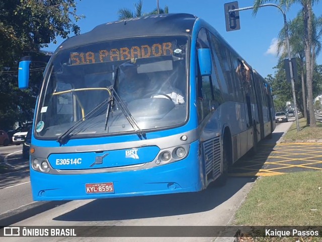 Transportes Futuro E30514C na cidade de Rio de Janeiro, Rio de Janeiro, Brasil, por Kaique Passos. Número da foto: #10718531.