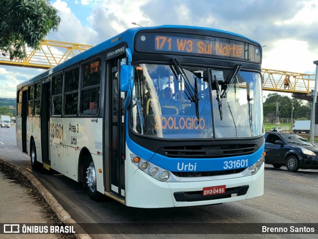 Urbi Mobilidade Urbana 331601 na cidade de Candangolândia, Distrito Federal, Brasil, por Brenno Santos. Número da foto: #10718886.