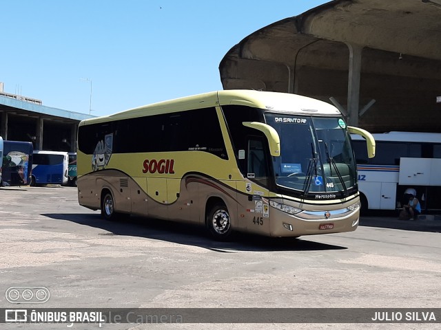 SOGIL - Sociedade de Ônibus Gigante Ltda. 445 na cidade de Porto Alegre, Rio Grande do Sul, Brasil, por JULIO SILVA. ID da foto: 10721917.