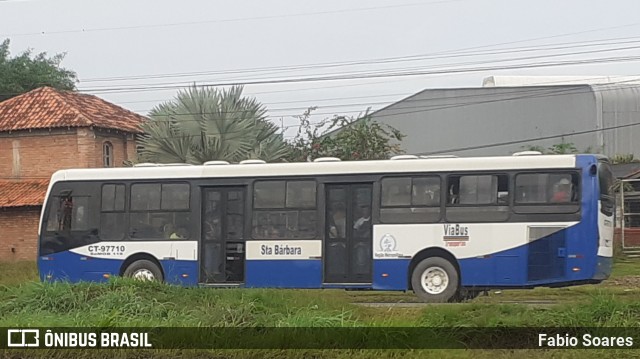 ViaBus Transportes CT-97710 na cidade de Benevides, Pará, Brasil, por Fabio Soares. ID da foto: 10721913.