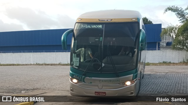 Auto Viação Camurujipe 4043 na cidade de Cruz das Almas, Bahia, Brasil, por Flávio  Santos. Número da foto: #10719353.