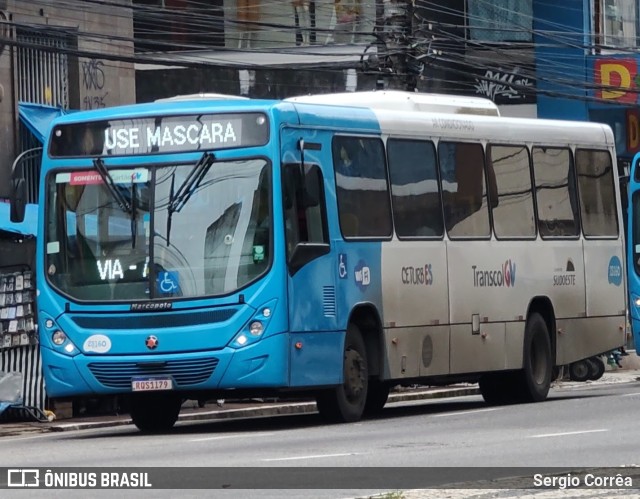 Viação Grande Vitória 23160 na cidade de Vitória, Espírito Santo, Brasil, por Sergio Corrêa. ID da foto: 10718848.