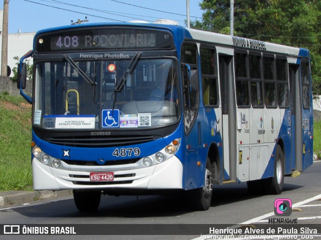 Onicamp Transporte Coletivo 4879 na cidade de Campinas, São Paulo, Brasil, por Henrique Alves de Paula Silva. ID da foto: 10722383.