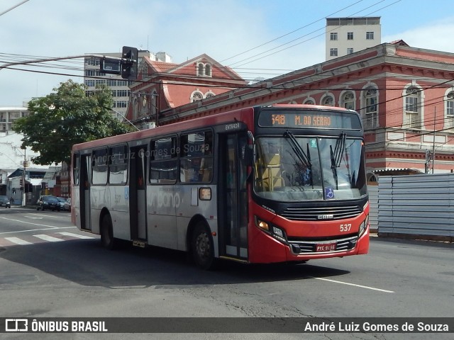 TUSMIL - Transporte Urbano São Miguel 537 na cidade de Juiz de Fora, Minas Gerais, Brasil, por André Luiz Gomes de Souza. ID da foto: 10720928.