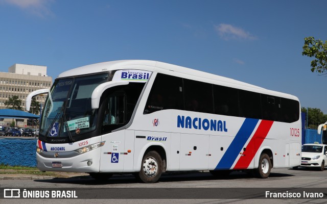 Expresso Nacional de Luxo 10125 na cidade de São Paulo, São Paulo, Brasil, por Francisco Ivano. ID da foto: 10721586.