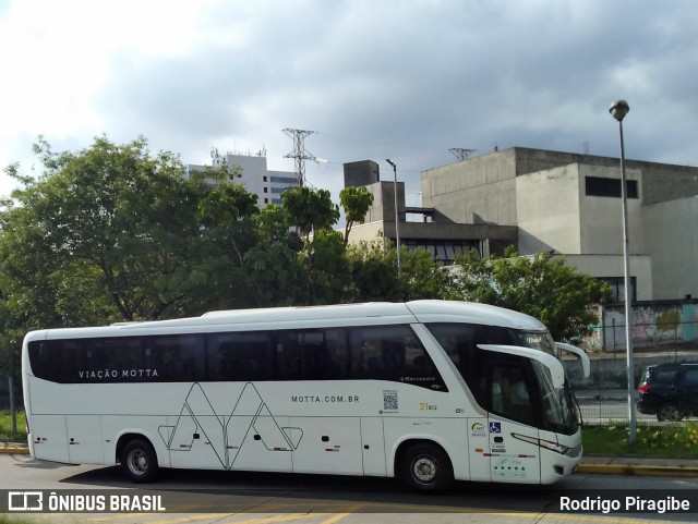 Viação Motta 21812 na cidade de São Paulo, São Paulo, Brasil, por Rodrigo Piragibe. Número da foto: #10721083.