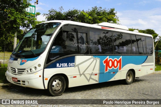 Auto Viação 1001 RJ 108.067 na cidade de Armação dos Búzios, Rio de Janeiro, Brasil, por Paulo Henrique Pereira Borges. Número da foto: #10722255.