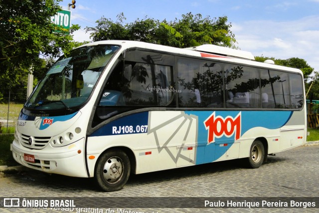 Auto Viação 1001 RJ 108.067 na cidade de Armação dos Búzios, Rio de Janeiro, Brasil, por Paulo Henrique Pereira Borges. ID da foto: 10722255.