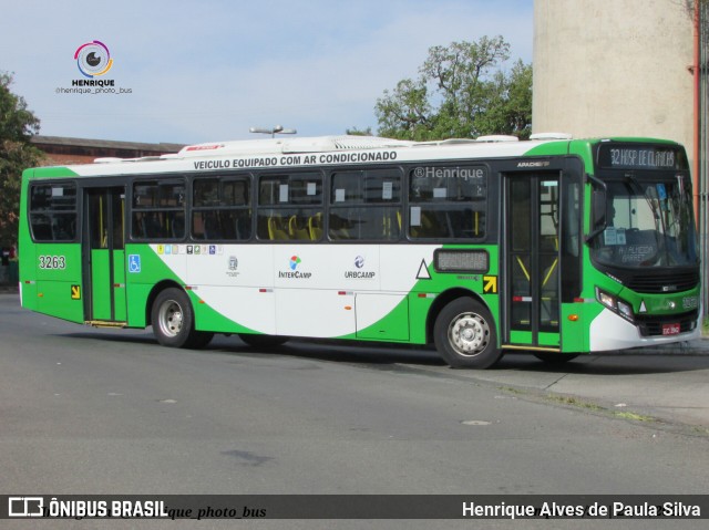 VB Transportes e Turismo 3263 na cidade de Campinas, São Paulo, Brasil, por Henrique Alves de Paula Silva. Número da foto: #10722449.